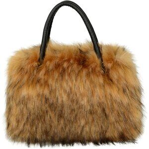 Soft & Delightful Women's Faux Fur Tote Bag - Perfect Gift for Any Occasion